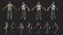 realistic 3d character models stylized human characters game ready models
