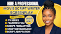 write movie script, movie script writing, screenwriting, screenplay film script