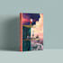 design premium romantic book cover art