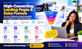 build landing page sales funnel via clickfunnel builderall groove kartra clixlo