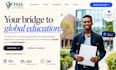 design visa consultancy website immigration relocation study abroad website