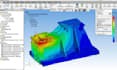 perform ansys fea analysis structural stress simulation mechanical part testing