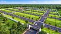 draft 2d property map, site, plot plan, custom real estate plan and landscape