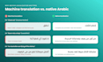 translate your website into native arabic