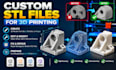 create, edit, fix, prepare and modify stl files for 3d printing