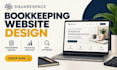 design squarespace bookkeeping website bookkeeper financial services website SEO