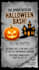 make halloween invitation based on theme of the party