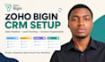 set up your zoho bigin CRM sales pipeline