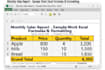 create professional excel sheet with formulas and sales report