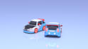 make stylized car 3d models for games, animation, and 3d printing