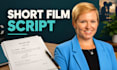 write short film script screenplay movie script and film script for you