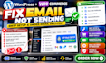 fix wordpress woocommerce email not sending SMTP setup and order email delivery
