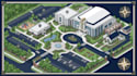create worship center map , church campus map and religious facility guide map