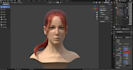 3d character and 3d realistic character modeling design and 3d rigging