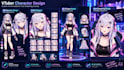 design rig pro vtuber character in live2d,3d,2d streaming avater vtuber model