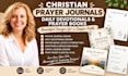 design christian prayer journals and devotional workbook
