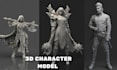 create 3d game character animation 3d stylized model rig ue5 unity unreal engine