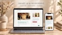 build an aesthetic custom wordpress website with ai