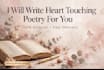 create custom urdu poetry shayari and creative writing