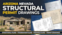 arizona nevada structural permit drawings