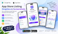 google play screenshot design app store listing graphics mobile app promotional
