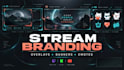 do animated twitch stream overlay, twitch animated emotes package, steam capsule