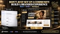 setup online skool community branded for high conversions