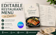 design canva menu restaurant menu editable menu template redesign