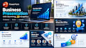 design a business powerpoint presentation with 3d graphics