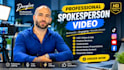 do a natural spokesperson and ugc video