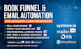 build book funnel kdp promotion landing page author website