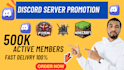 do discord server promotion,server  promotion