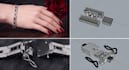 design custom bracelet jewelry cad and clasp models