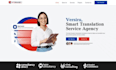 design  squarespace language website esl lessons website translation website