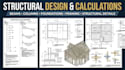do structural engineer design and calculation structural drawing il,ny,ca,nc,mi