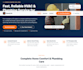 develop a high converting saas landing page using nextjs and tailwind CSS