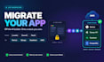 migrate lovable to nextjs lovable to django supabase aws base44 migration replit