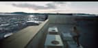 cinematic cgi environment compositing, rooftop action scene vfx,particle effects