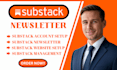 setup substack account design beehiiv substack newsletter substack management