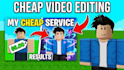 edit your roblox and gaming video