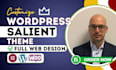 design salient wordpress theme customization, redesign salient, use salient divi