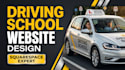 design a squarespace driving school website