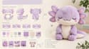 design plushie reference sheets, oc mascots, plush toy design, tech packs