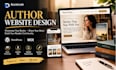 author, book, or writer website author landing page