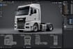 3d car model custom car parts automotive design car bumper widebody kit ...