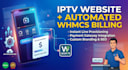 build automated iptv website with whmcs billing and payment gateway