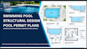 do swimming pool structural design, pool permit plans and construction drawings