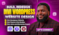 build, redesign divi wordpress website design wordpress website with divi, astra
