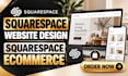 design squarespace ecommerce, squarespace website, squarespace redesign