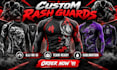 design custom MMA rash guard bjj no gi grappling sublimation